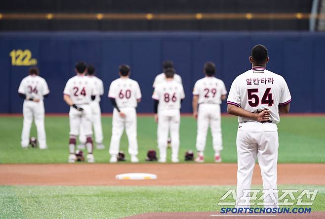 333일 만에 KBO리그 복귀전 갖는 키움 선발 알칸타라.