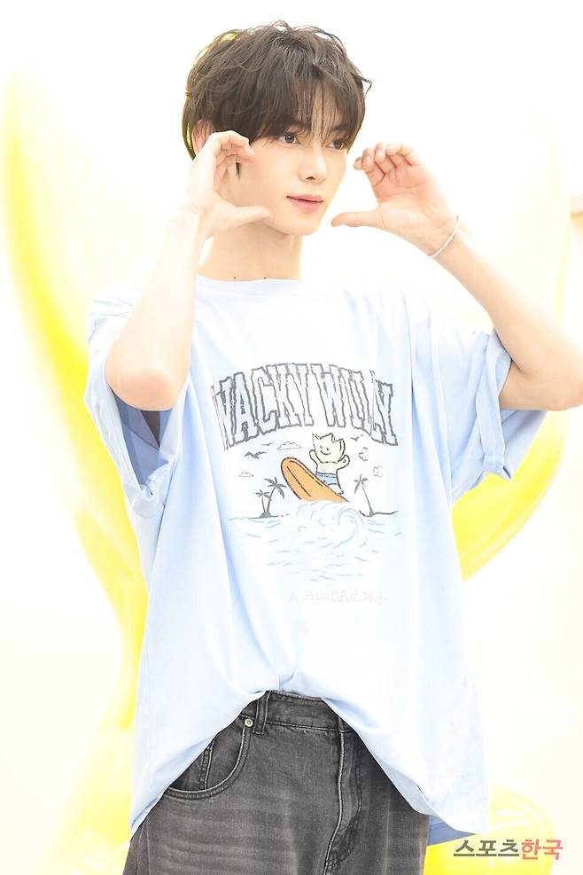 그룹 투어스(TWS) 한진. 25.6.2. ⓒ이혜영 기자 lhy@hankooki.com