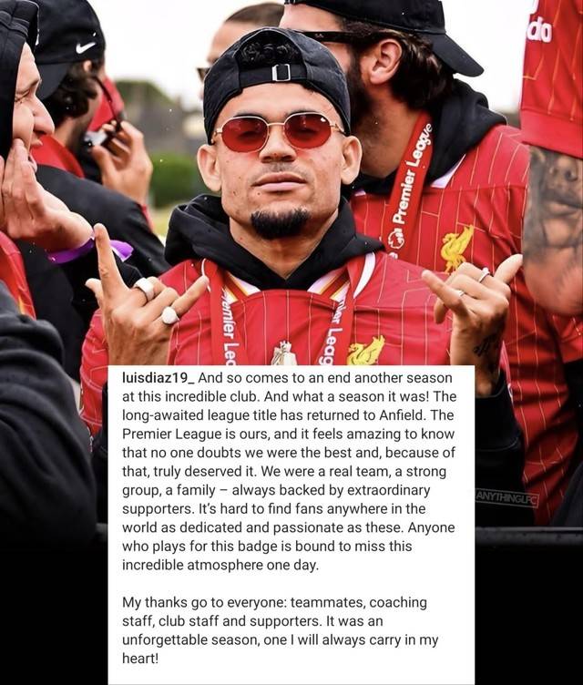 ⓒ 루이스 디아스 소셜 미디어