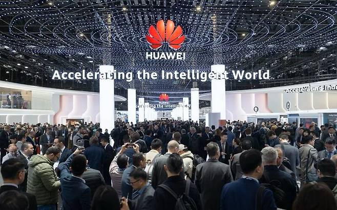 화웨이 MWC 2025 부스. /한국화웨이 제공