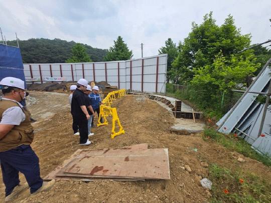 충남도건설본부는 2일부터 20일까지 발주현장 29곳을 대상으로 '우기 대비 건설현장 합동점검'을 진행한다. 충남도건설본부