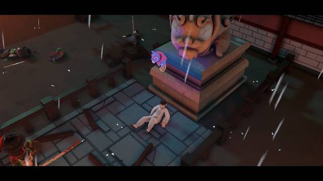 조선을 배경으로 만들었다