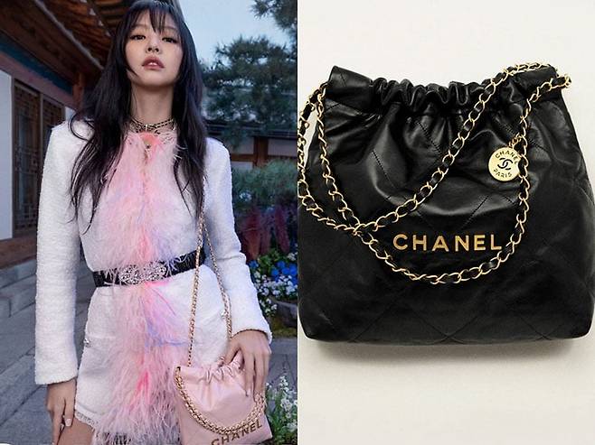 사진=제니 SNS·샤넬