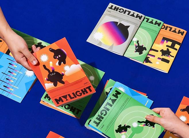 레모네이드 학습지 서비스 ‘마이라이트’(MyLight). 데이원컴퍼니 제공