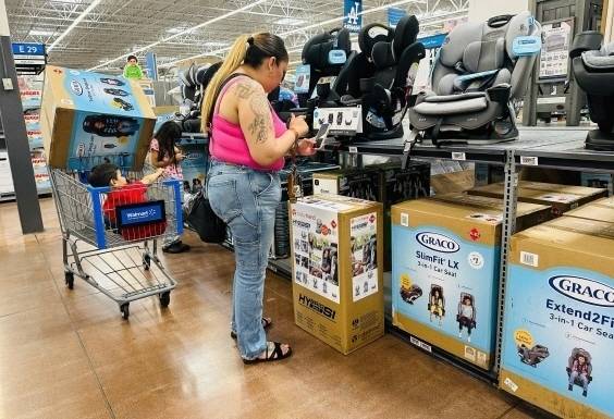 미국 유아 카시트 매장. [AFP연합뉴스]