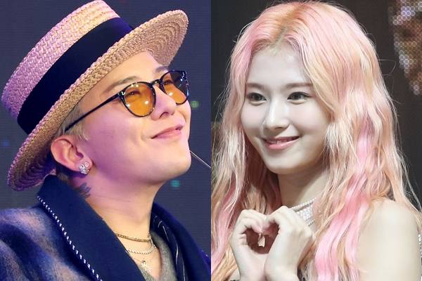 지드래곤 소속사 측이 트와이스 사나와의 열애설을 부인했다. 사진은 지드래곤(왼쪽)과 사나(오른쪽)의 모습. /사진=뉴스1