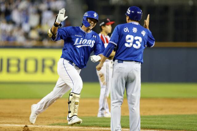 삼성 라이온즈 타자 김태훈./삼성 라이온즈