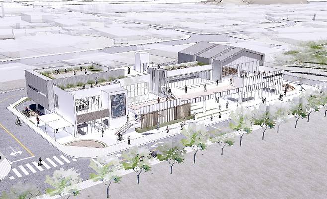 외동복합문화센터 조감도. 경주시 제공