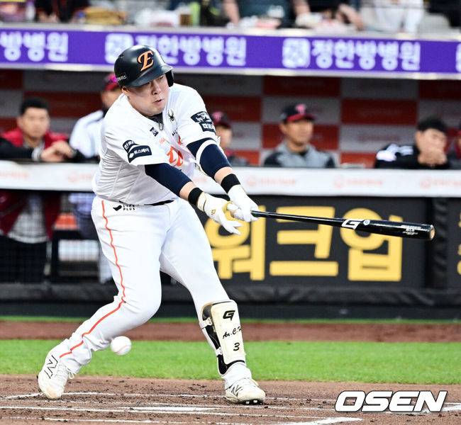 [OSEN=지형준 기자] 한화 안치홍. 2025.04.29 / jpnews@osen.co.kr