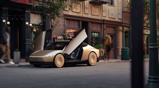테슬라가 공개한 로보택시 프로토타입. 출처=Tesla
