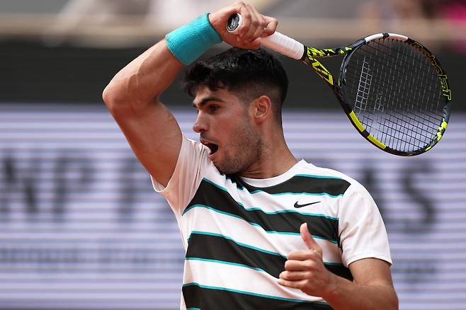 카를로스 알카라스.    파리 | AFP연합뉴스