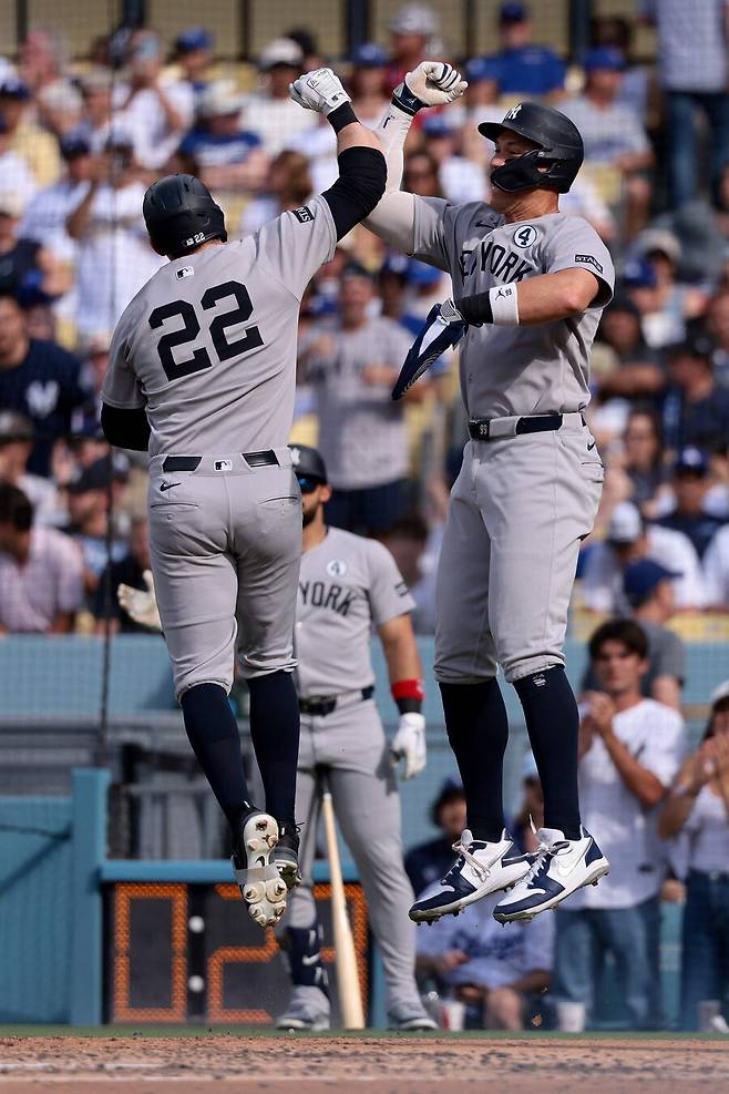 ▲ 벤 라이스와 애런 저지 ⓒ연합뉴스