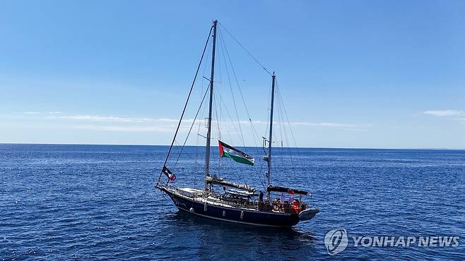 NGO, 배타고 팔 가자지구 진입 시도 예고  [로이터 연합뉴스. 재판매 및 DB 금지]