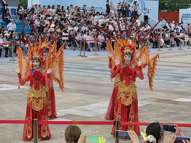 청두 국제 무형문화 유산 축제 개막식 [촬영 차민지. 재판매 및 DB 금지]