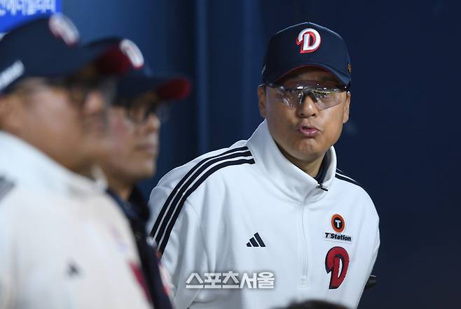 자진 사퇴한 두산 이승엽 감독. 잠실 | 최승섭기자 thunder@sportsseoul.com