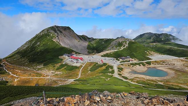 ◇일본 북알프스 노리쿠라다케 모습. 사진제공=하나투어