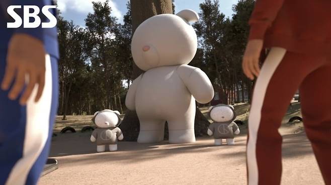 CG를 이용한 개표방송 예고 /사진=SBS 제공