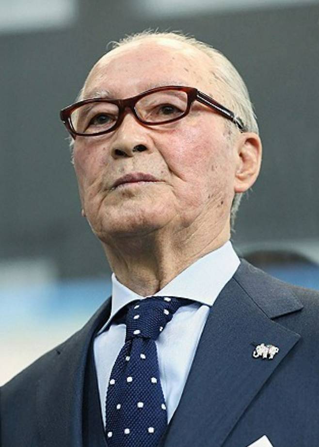 일본 요미우리의 상징이나 다름이 없었던 나가시마 전 감독. AFP=연합뉴스