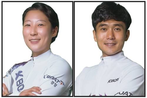 염윤정(사진 왼쪽, 16기, B1), 오상현(오른쪽, 16기, B2)