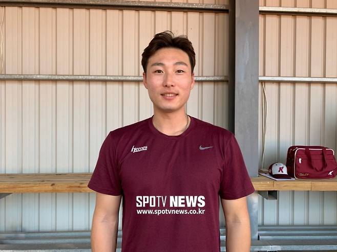 ▲ 전 키움 투수 임규빈이 고양 히어로즈 코치로 히어로즈에 돌아왔다. ⓒ 스포티비뉴스 DB