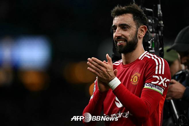맨체스터 유나이티드 주장 브루노 페르난데스. /AFPBBNews=뉴스1