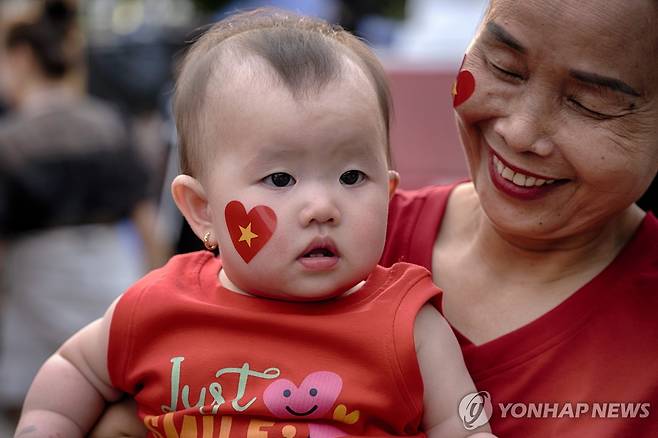 베트남 아기 [AP 연합뉴스 자료사진. 재판매 및 DB 금지]