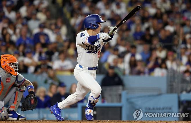 2안타 활약을 펼친 김혜성 [Imagn Images=연합뉴스]