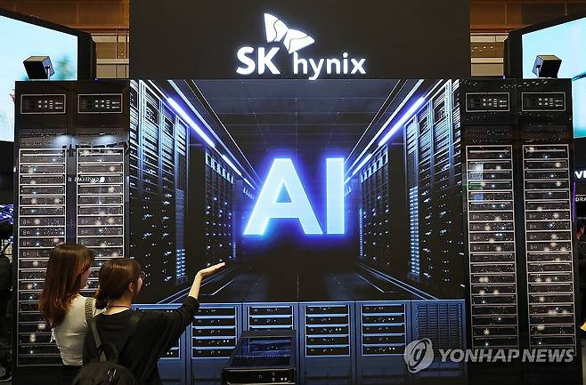 'SEDEX 2024' SK하이닉스 부스 [연합뉴스 자료사진]