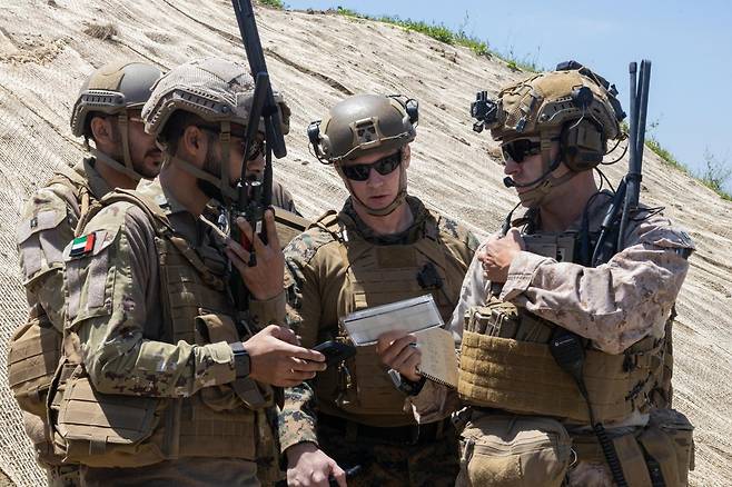 중동의 미군 [미군 중부사령부 제공. 재판매 및 DB 금지]