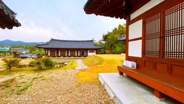 디지털 관광주민증 가맹 숙소인 '민산정' 전경. 의성군