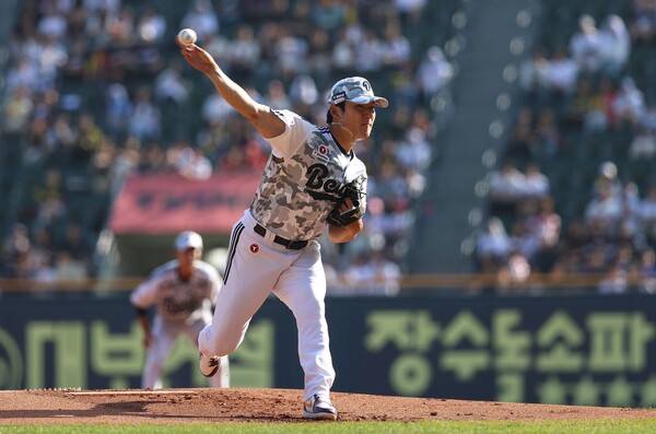 곽빈. ⓒ두산 베어스