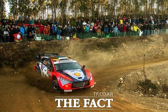 2025 WRC 5라운드 포르투갈 랠리 경기 모습. /한국타이어