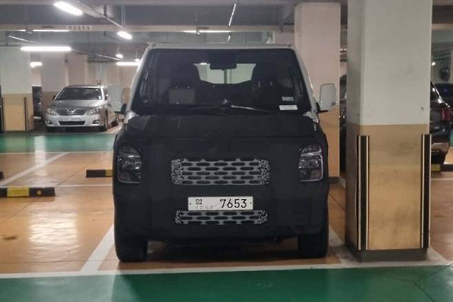 현대차 '포터 풀체인지' 테스트카 (출처 : 남차카페)