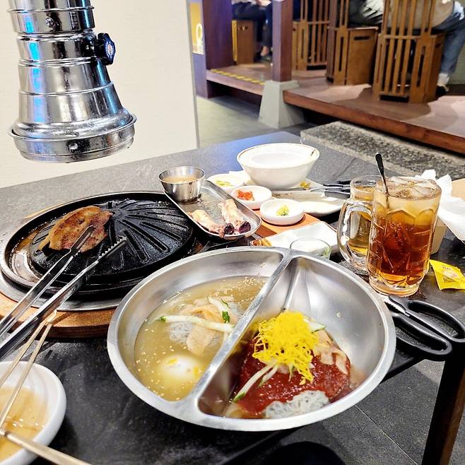 노총각 돼지갈비 혼밥