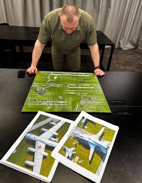 작전을 이끈 바실 말류크 우크라이나 보안국 국장. [사진 BBC 유튜브 캡처]