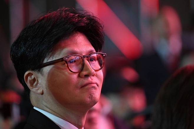 한동훈 전 국민의힘 대표. 공동취재