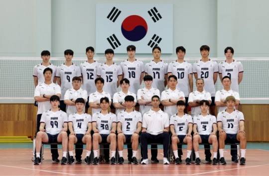 남자배구 국가대표팀 / 사진=대한배구협회 제공