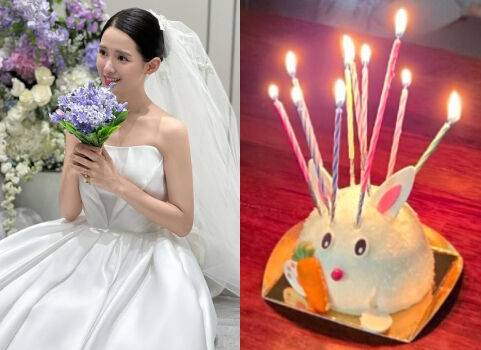 배우 남보라가 동생의 생일을 맞아 작은 케이크를 공개하며 대가족 특유의 생일 문화에 대한 오해를 해명했다./ 남보라 개인 인스타그램