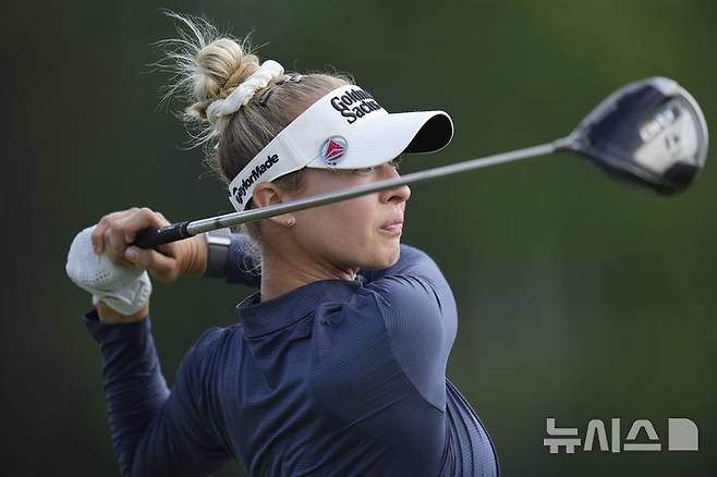 [우들랜즈=AP/뉴시스]여자골프 넬리 코르다. 2025.04.27.