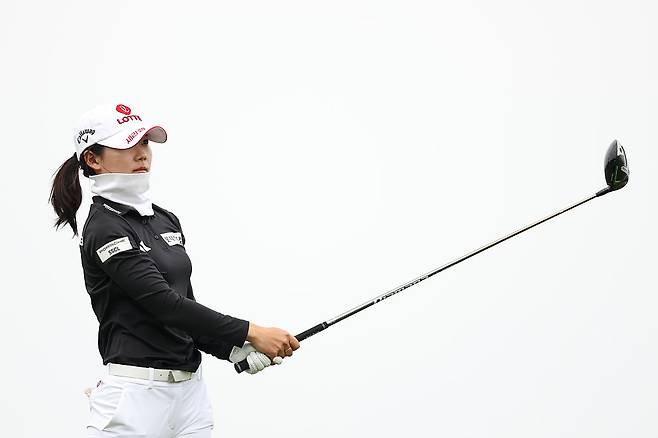 황유민이 US여자오픈 원정에 이어 KLPGA투어 대회에 곧바로 출전을 강행한다. 지난주 US여자오픈에서 경기중인 황유민. ｜게티이미지