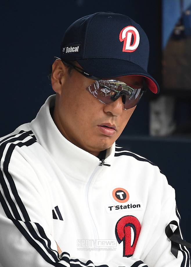 ▲ 이승엽 감독은 부임 당시 큰 화제와 기대를 모았으나 오히려 현역의 이미지만 깎은 채 불명예스럽게 물러났다 ⓒ곽혜미 기자