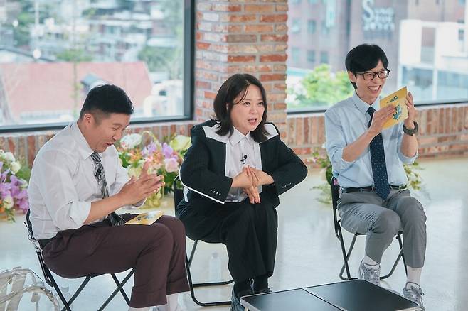 ▲ 조세호, 김숙, 유재석(왼쪽부터). 제공| tvN '유 퀴즈 온 더 블럭'