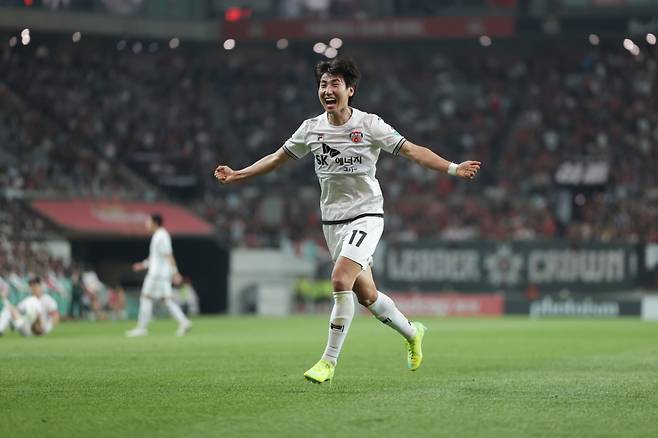 유인수. /사진=한국프로축구연맹 제공