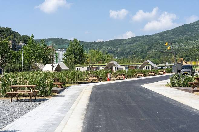 율동공원 오토캠핑장 [성남시 제공. 재판매 및 DB 금지]