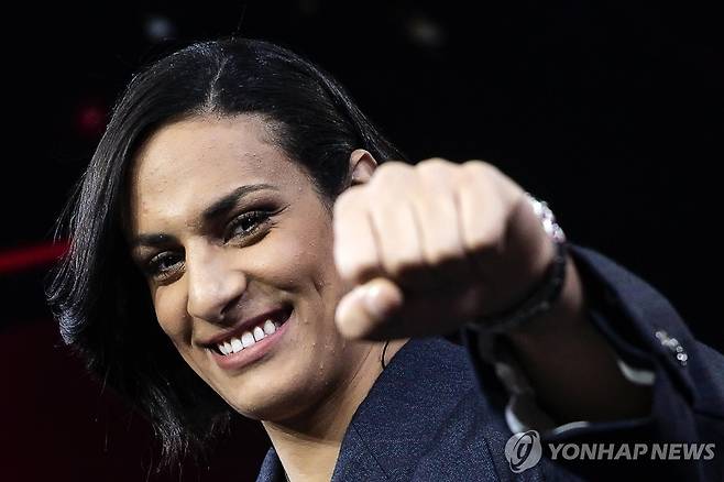 복싱 성별 논란의 중심에 선 이마네 칼리프 [EPA=연합뉴스]