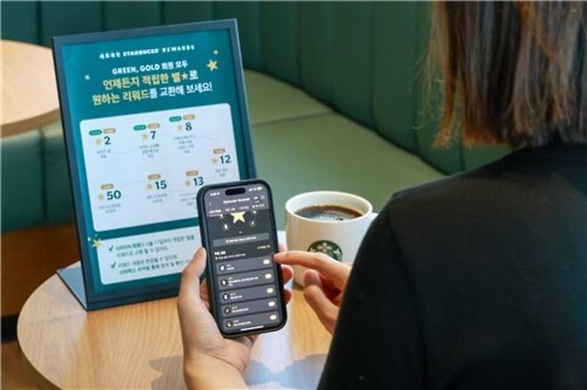 ▲ 스타벅스 리워드 제도 개편. /연합뉴스