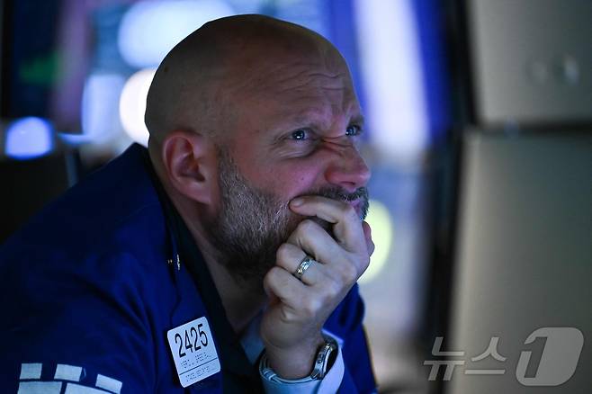 뉴욕증권거래소 트레이더 ⓒ AFP=뉴스1