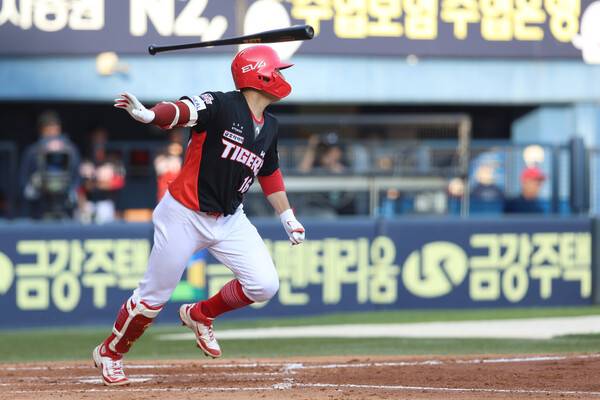 KIA 타이거즈 외야수 최원준. 사진┃KIA 타이거즈