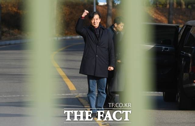 자녀 입시비리 혐의 등으로 징역형이 확정돼 지난해 12월 16일 수감된 조국 전 조국혁신당 대표. /장윤석 기자