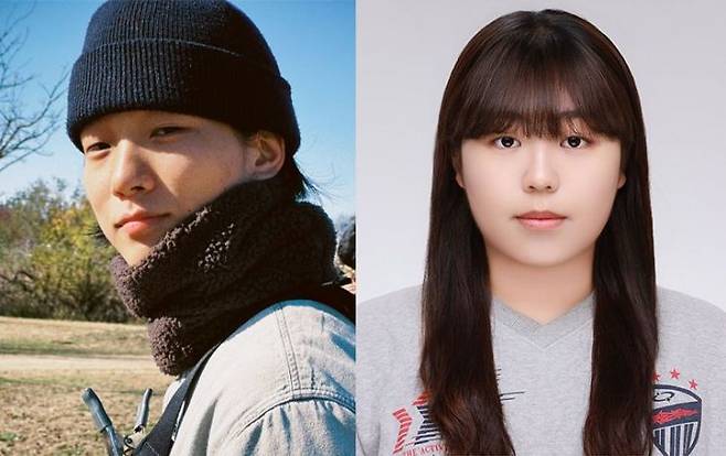 부산대 예술문화영상학과 권용진, 소유현 학생. 부산대 제공